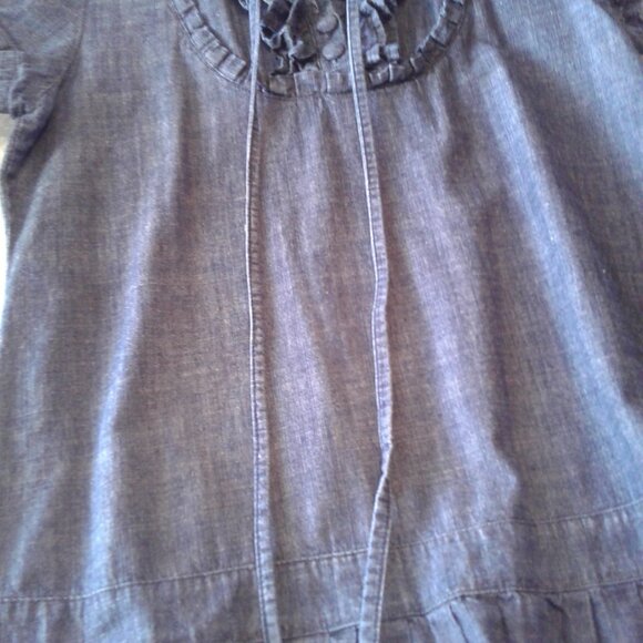 Hot and Delicious Denim Dress Size Medium - Picture 3 of 5
